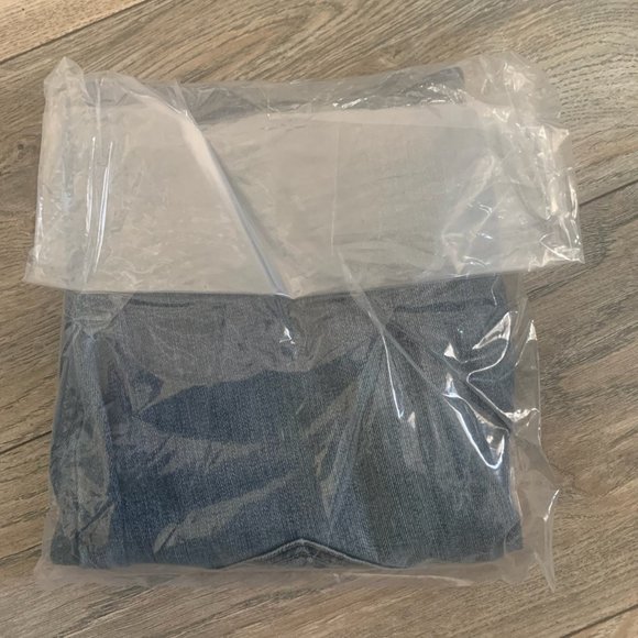 NWT LANDS' END WOMEN'S HIGH RISE SLIM LEG ANKLE JEANS WILLIAMSON‎ WASH 2P - Picture 9 of 9